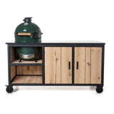 Stalen Tafel Eiken Inferno - FRAAII