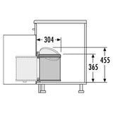 HAILO Mono afvalemmer 12/15l