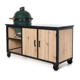Stalen Tafel Eiken Inferno - FRAAII